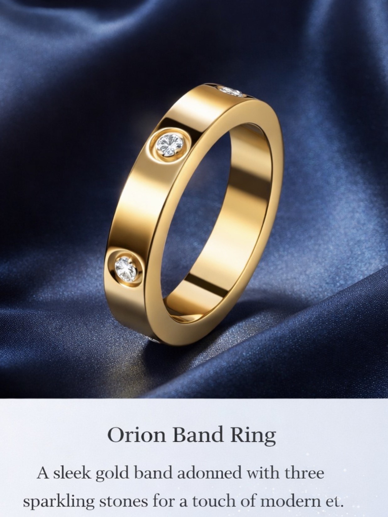 Orion Band Ring